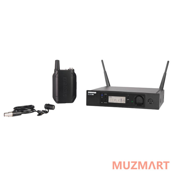 Shure GLXD14RE/85 Z2 2.4 GHz Рэковая цифровая радиосистема GLX-D Advanced с петличным микрофоном WL185