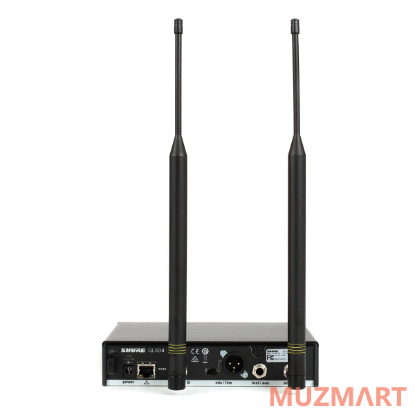 Shure QLXD4E G51 470-534 MHz Портативный одноканальный приемник