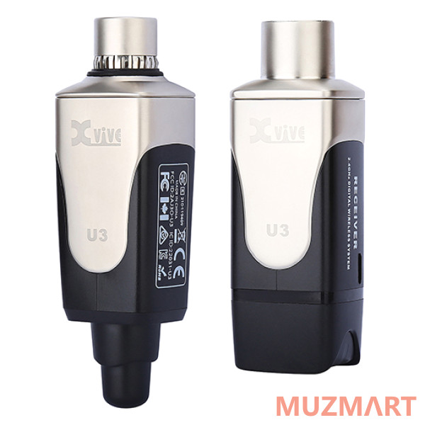 Xvive U3 Mic Wireless System Микрофонная радиосистема для использования с проводным микрофоном