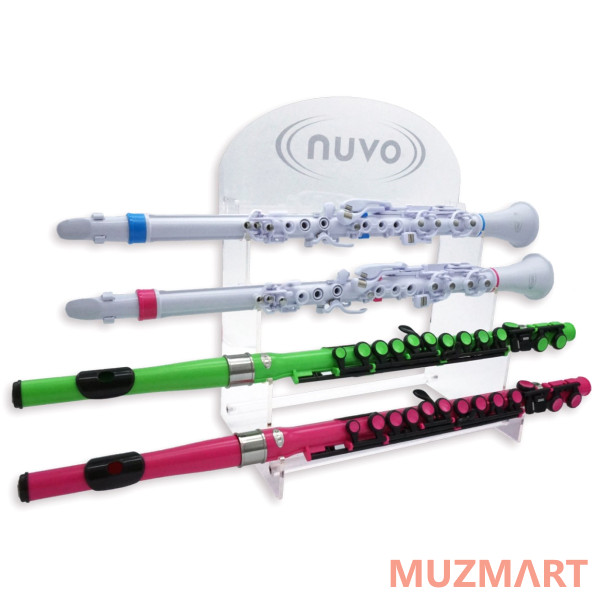 NUVO Acrylic Retail Display Horizontal (4 x Flute/Clarineo) Акриловый дисплей (4 шт. Флейта/кларнет)