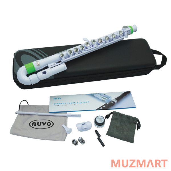 NUVO jFlute Kit - White/Green Флейта