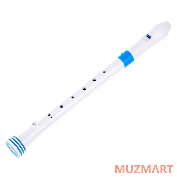NUVO Recorder White/Blue Блок-флейта сопрано, строй - С, барочная