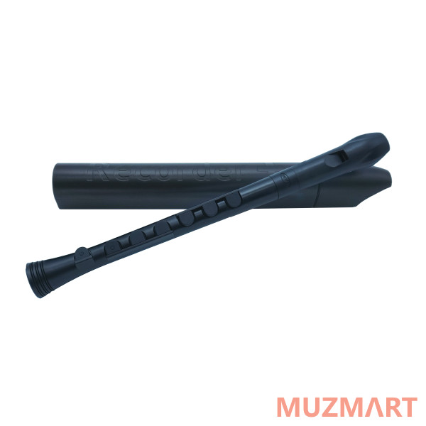 NUVO Recorder+ Black/Black with hard case Блок-флейта сопрано, строй - С, немецкая