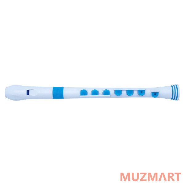 NUVO Recorder+ White/Blue Блок-флейта сопрано, строй - С, немецкая