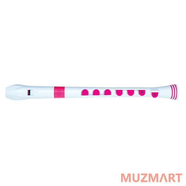 NUVO Recorder+ White/Pink Блок-флейта сопрано, строй - С, немецкая