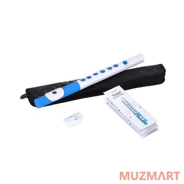NUVO TooT (White/Blue) Блок-флейта TooT