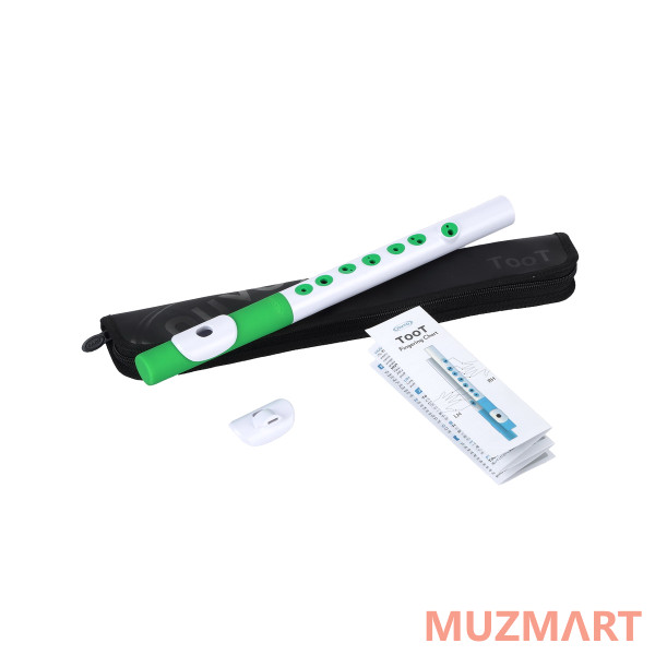 NUVO TooT (White/Green) Блок-флейта TooT