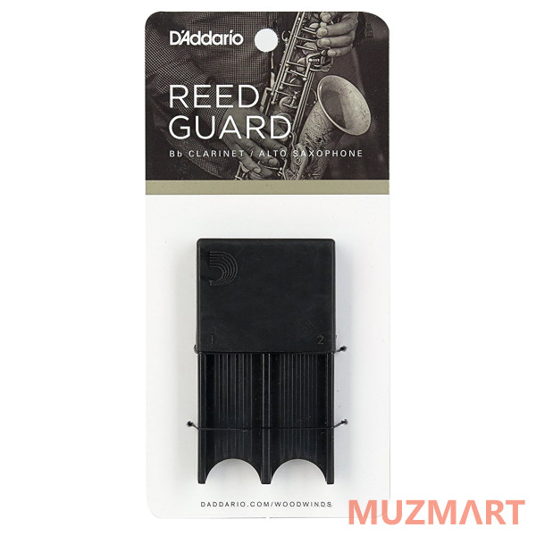 D'Addario WOODWINDS DRGRD4ACBK REED GUARD Кейс для хранения 4-х тростей