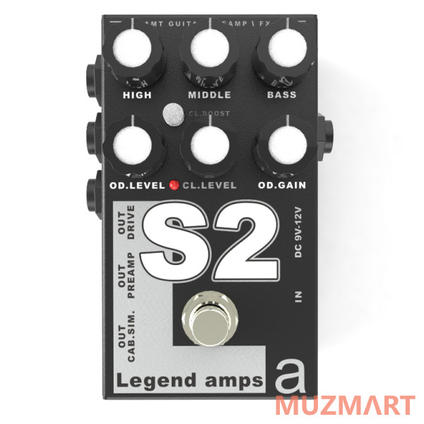 AMT Electronics S-2 Legend Amps 2 Двухканальный гитарный предусилитель