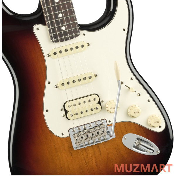 Fender AMERICAN PERFORMER STRATOCASTER HSS ROSEWOOD FINGERBOARD 3-COLOR SUNBURST Электрогитара