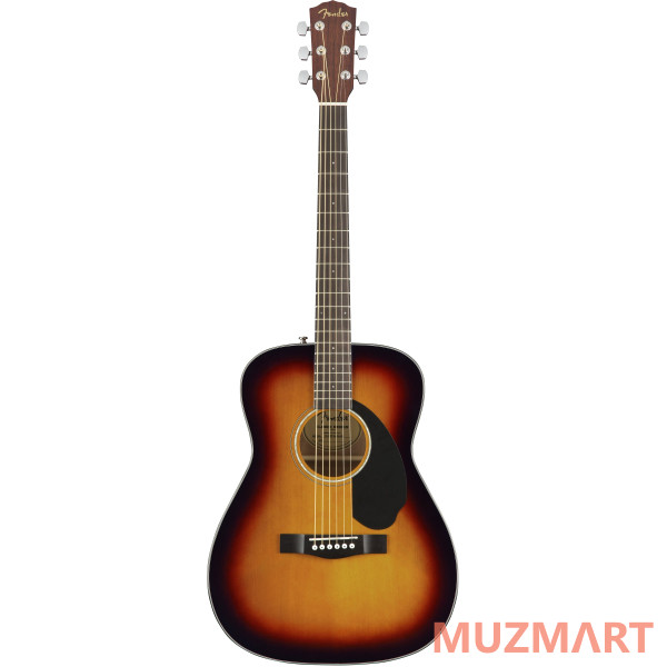 Fender CC-60S Concert Sunburst WN Акустическая гитара