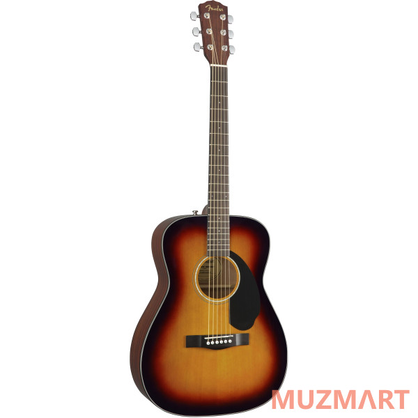 Fender CC-60S Concert Sunburst WN Акустическая гитара