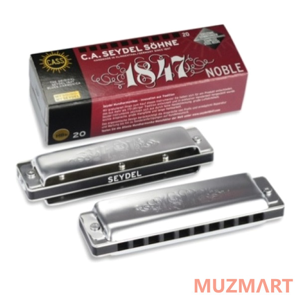 Seydel Sohne 16301BB 1847 Silver Bb Губная гармошка