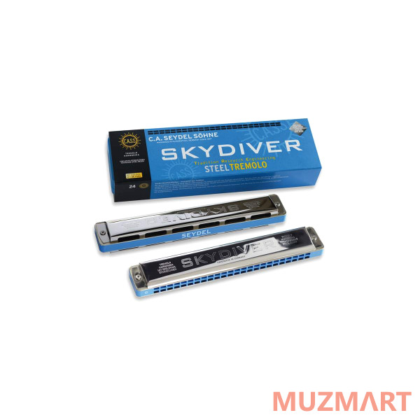 Seydel Sohne 25480D Skydiver D Губная гармошка тремоло