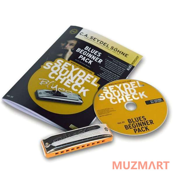 Seydel SOHNE 40005 Soundcheck Vol.4 ORCHESTRA S Beginner Pack ГУБНАЯ ГАРМОШКА +Б УКЛЕТ И CD