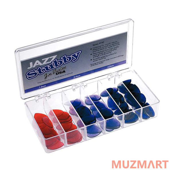 Dunlop 4740 Stubby Коробка медиаторов