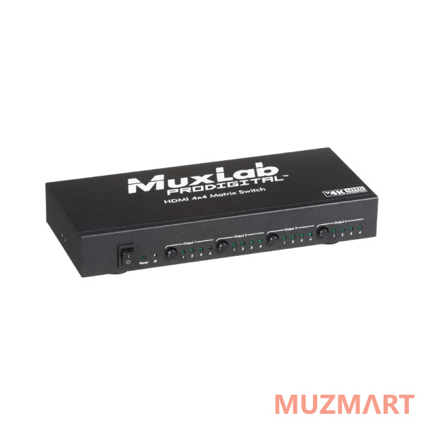 Muxlab 4x4 HDMI to HDMI Matrix Коммутатор матричный