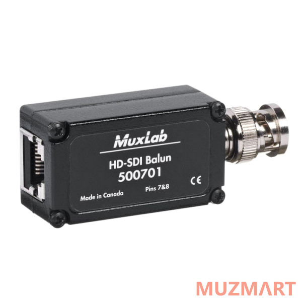 Muxlab HD-SDI Balun Комплект 2-Pack для передачи сигнала