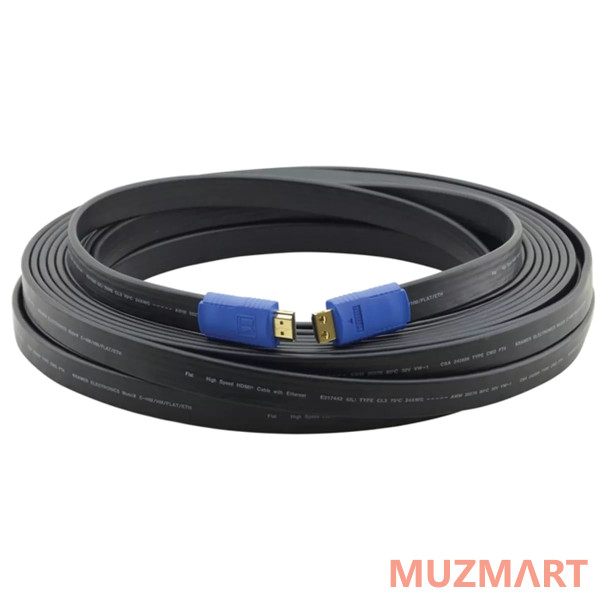 Kramer C-HM/HM/FLAT/ETH-75 HDMI-HDMI (97-01014075) Кабель HDMI