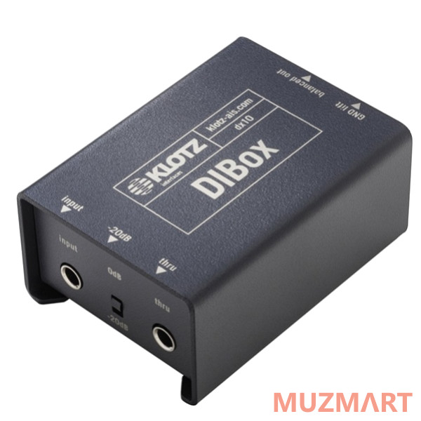 Klotz DX10 DI-box Преобразователь сигнала для гитары