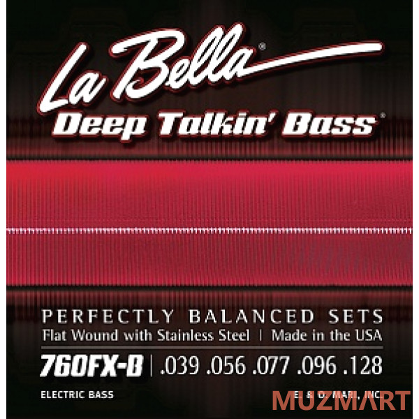 La Bella 760FX-B Deep Talkin' Bass Струны для 5-струнной бас-гитары