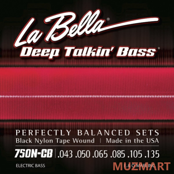 La Bella 750N-CB Deep Talkin' Bass Струны для 6-струнной бас-гитары