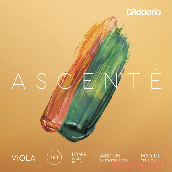 D'Addario A410-MM Ascente Комплект струн для альта