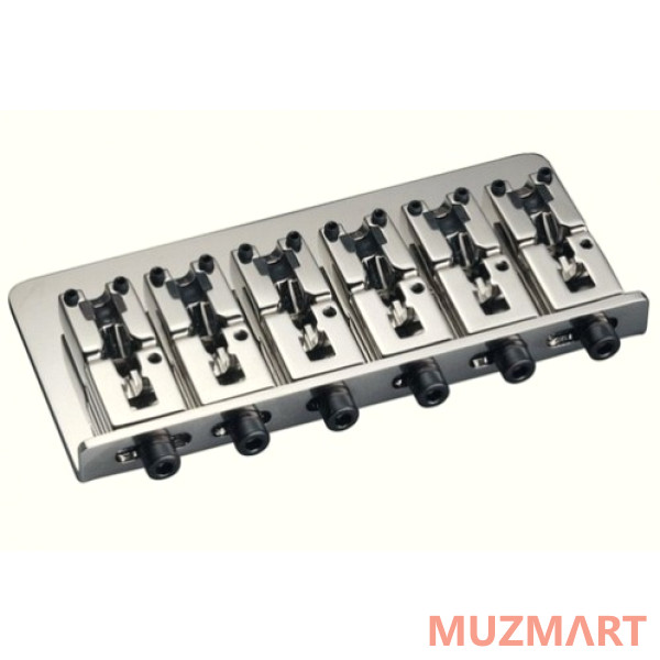 Schaller 12180100 Bass Bridge 2000 Бридж (струнодержатель) для 4-х струнной бас-гитары