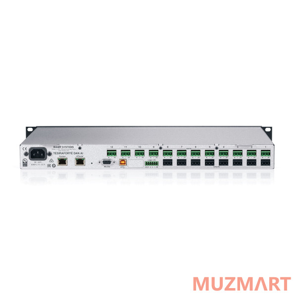 Biamp TesiraFORTE DAN AI Цифровая аудиоплатформа