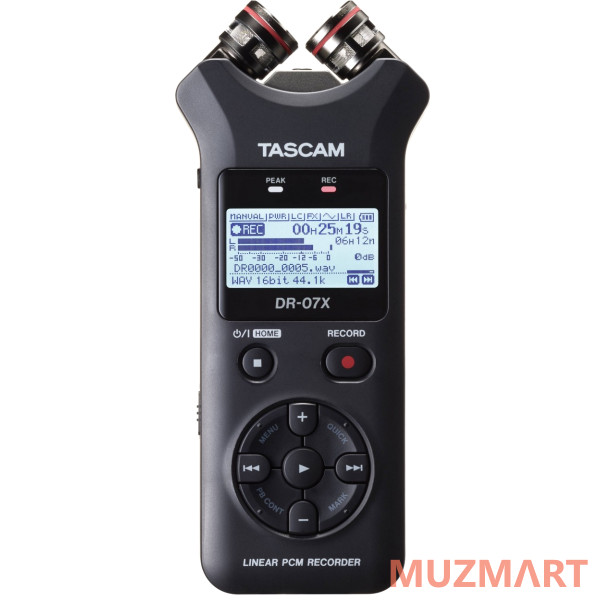 Tascam DR-07X Портативный PCM стерео рекордер
