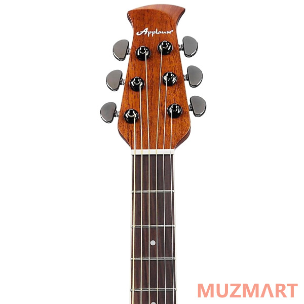 Applause AE44II-5 Mid Cutaway Black Электроакустическая гитара