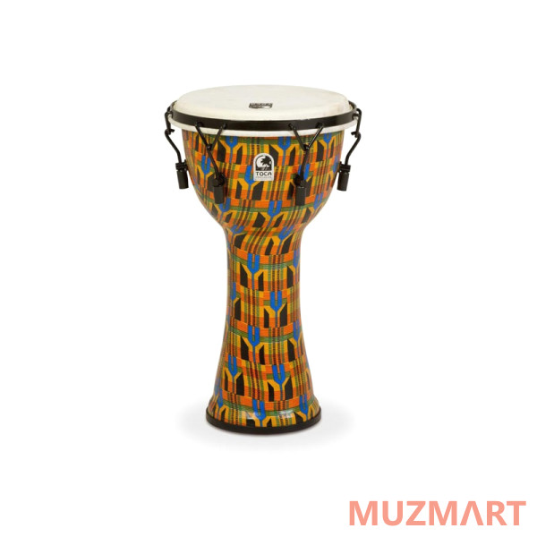 Toca SFDMX-10K Freestyle Kente Cloth Джембе 20" х 10"