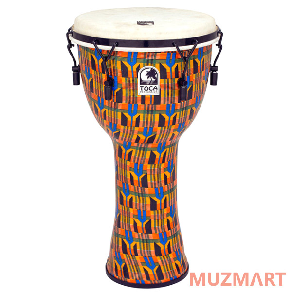 Toca SFDMX-12K Kente Cloth Джембе 24" х 12"