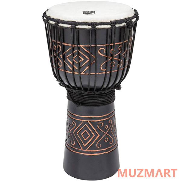 Toca TSSDJ-MBO Street Rope Tuned Black Onyx Африканский джембе 20" х 10"
