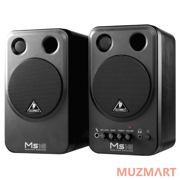 Behringer MS16 Monitor Speakers Активные студийные мониторы