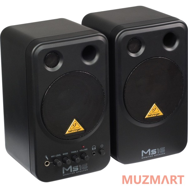 Behringer MS16 Monitor Speakers Активные студийные мониторы
