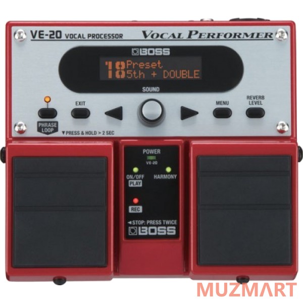 Boss VE-20 Vocal Performer Вокальный  процессор