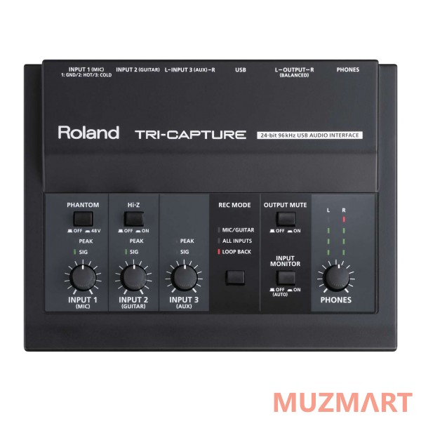 Roland UA-33 TRI-CAPTURE Внешний USB аудиоинтерфейс