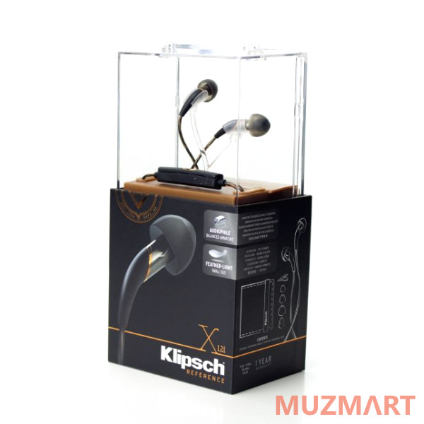 Klipsch X12i Reference Black Внутриканальные наушники