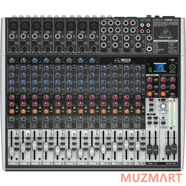Behringer Xenyx X2222USB Универсальный микшерный пульт