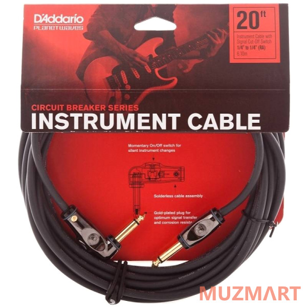 Planet Waves PW-AGLRA-20 Инструментальный кабель