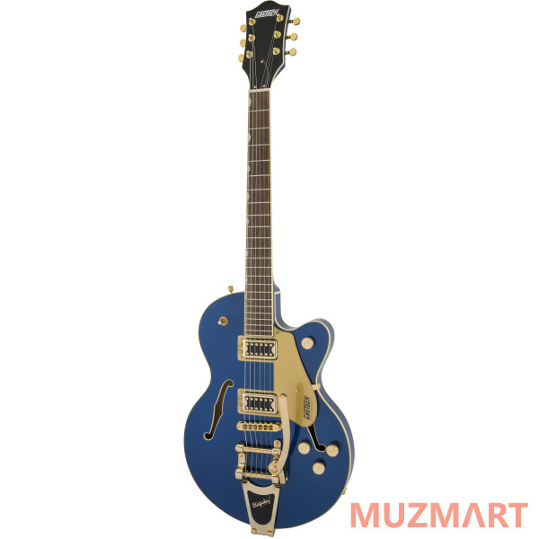 Gretsch G5655TG Electromatic Center Block Jr. Single-Cut with Bigsby, Azure Metallic Полуакустическая электрогитара