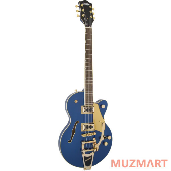 Gretsch G5655TG Electromatic Center Block Jr. Single-Cut with Bigsby, Azure Metallic Полуакустическая электрогитара