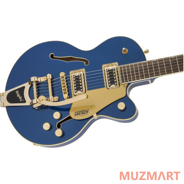 Gretsch G5655TG Electromatic Center Block Jr. Single-Cut with Bigsby, Azure Metallic Полуакустическая электрогитара