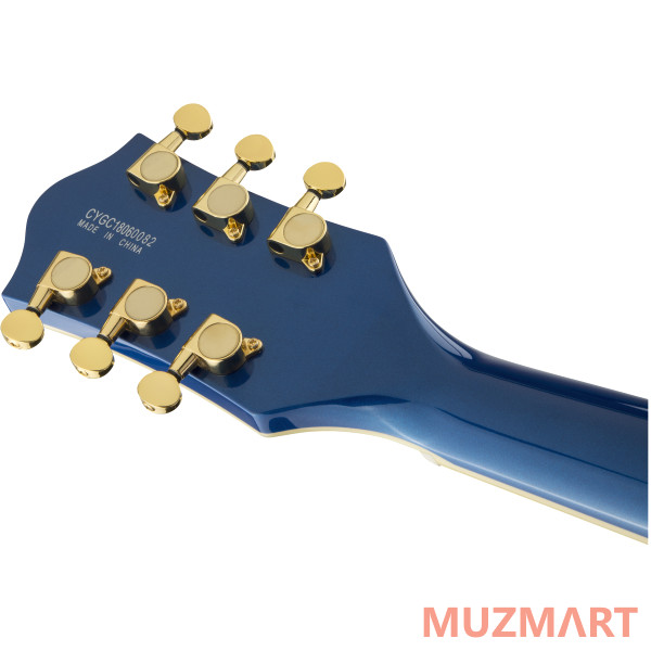 Gretsch G5655TG Electromatic Center Block Jr. Single-Cut with Bigsby, Azure Metallic Полуакустическая электрогитара