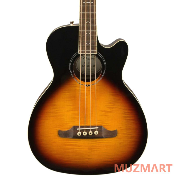 Fender FA-450CE Bass 3T Snbrst LR 4-струнная электроакустическая бас-гитара