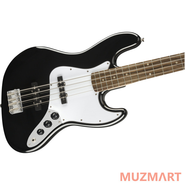 Squier SQ AFF J BASS LRL BLK 4-струнная бас-гитара