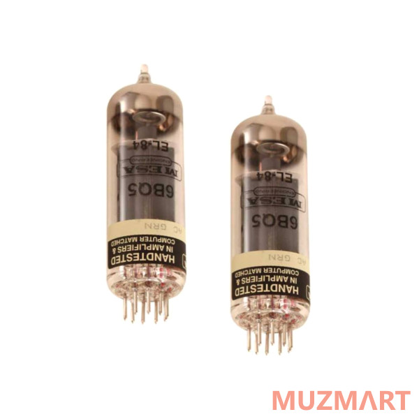 Mesa Boogie EL-84 / 6BQ5 VACUUM TUBE (DUET) Подобранная пара ламп
