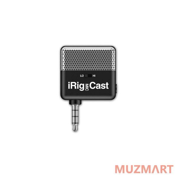 IK Multimedia Irig Mic Cast Репортерский, компактный микрофон