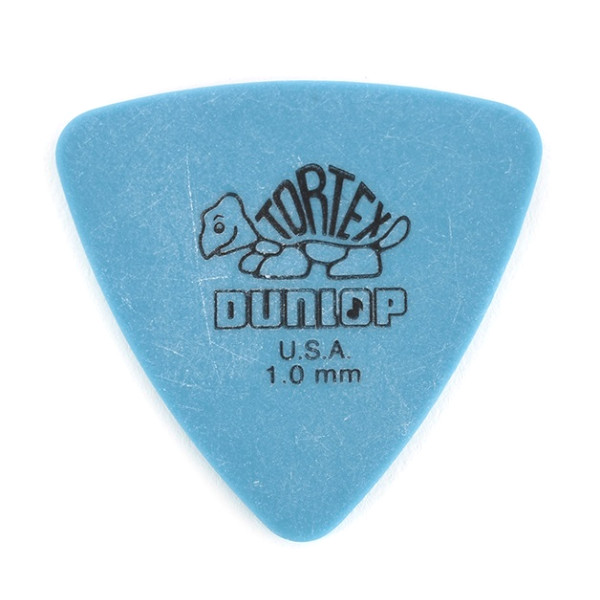 Dunlop 431P1.0 Tortex Triangle Медиаторы 6шт, 1,00мм, треугольные
